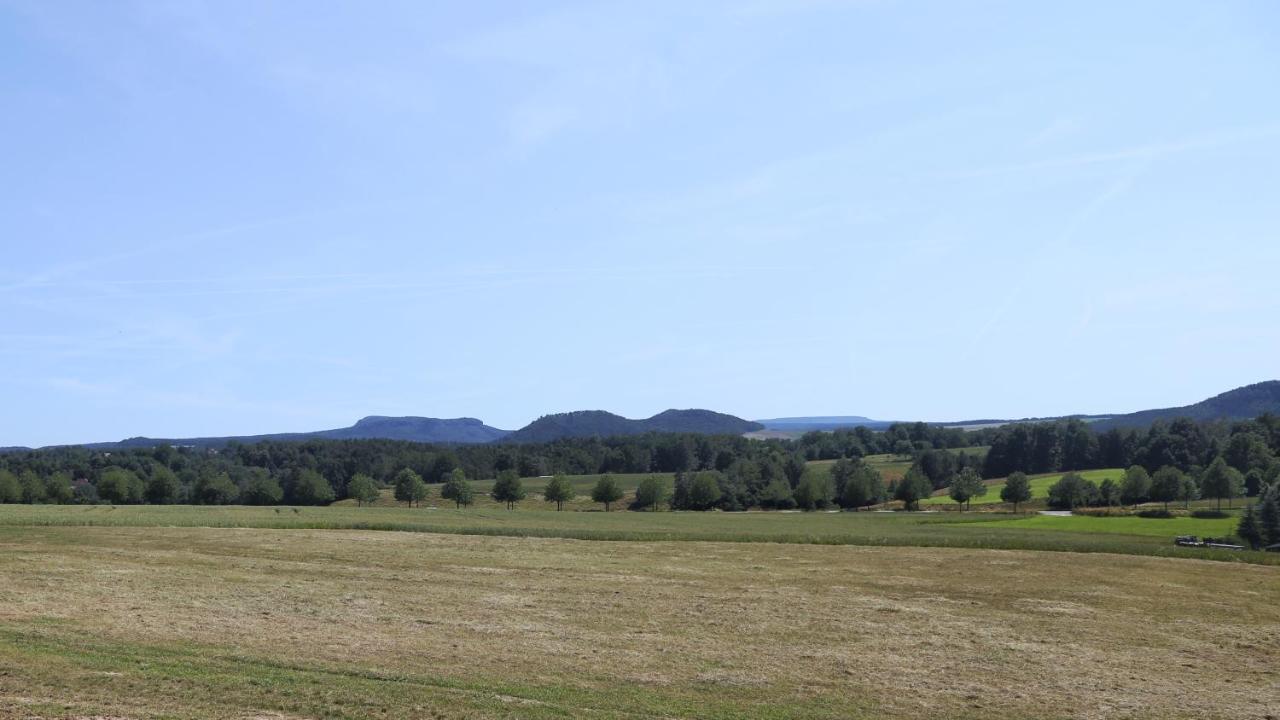 Rathmannsdorf Auszeit Mit Weitblick In Der Saechsischen Schweiz - Kleiner Bauernhof Mit Tieren Und Wallbox מראה חיצוני תמונה